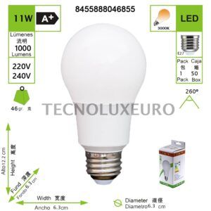 bombilla-led-11w-e27-3000k-ac220-240v