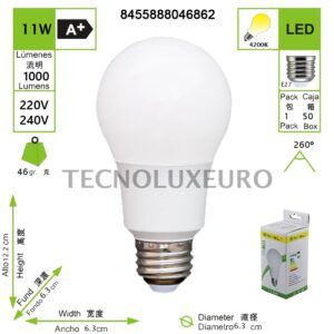 bombilla-led-11w-e27-4200k-ac220-240v