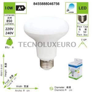 bombilla-led-r80-10w-e27-6400k-ac220-240v