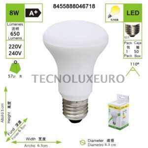 bombilla-led-r80-8w-e27-4200k-ac220-240v
