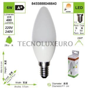bombilla-led-tipo-vela-6w-e14-480lm--3000k