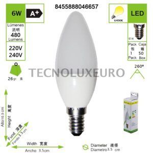 bombilla-led-tipo-vela-6w-e14-480lm--4200k