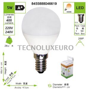 bombilla-led-5w-e27-3000k-400lm-ac220-240v