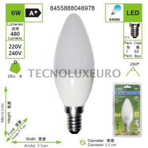 bombilla-led-blister-vela-6w-e14-480lm--6400k