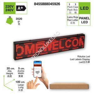 rotulo-led-electronico-aluminio-pantalla-letras-rojas-100-cm-x-20-cm-x-5-cm