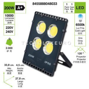 toplanet-200w-floodlight-led-foco-proyector-led-para-exterior-iluminacion-decoracion-6500k-luz-fria-ip66-gris-clase-de-eficienci