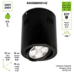 superficie-redonda-de-techo-e27-colur-negro-para-bombilla-par30