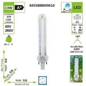 led-2u-bombilla-g24-13w-6500k