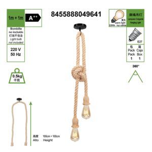 porta-lampara-colgante-cuerda-con-dos-con-dos-cabezales-de-lampara-100cm-e27