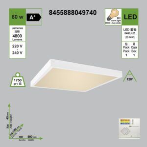 superficie-panel-led-600-x-600-cm-cuadrado-blanco-60w-3000k-luz-amarillo