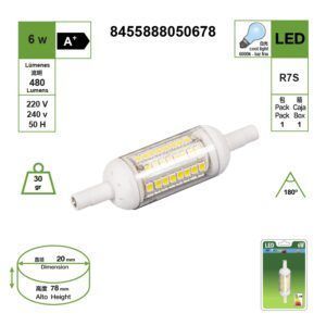 bombilla-led-r7s-mm-6-w-500lm-6500k-220-v