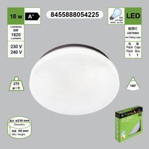 plafon-led-totalmente-blanco-luz-blanca-18w-6500k-