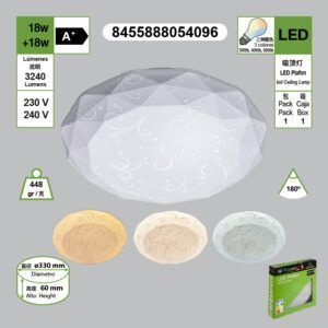plafon-led-poligonal-en-forma-de-flor-18w18w-se-pueden-ajustar-3-colores-luz-blancaluz-calidaluz-amarilla