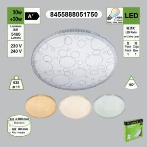 plafon-led-de-burbujas-con-marco-de-plastico-regulable-en-3-colores-luz-blanca-luz-calida-y-luz-amarilla30w30w-