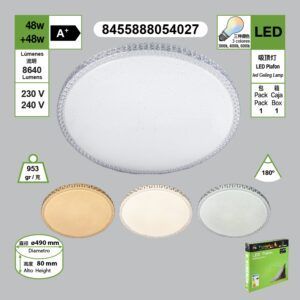 plafon-led-con-estampado-de-estrellas-y-marco-de-plastico-regulable-en-tres-colores-luz-blanca-luz-calida-y-luz-amarilla48w48w-