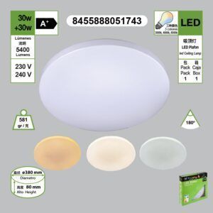 plafon-led-totalmente-blanco-ajustable-a-3-colores-luz-blanca-luz-calida-y-luz-amarilla-30w30w-