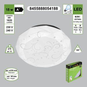 plafon-led-poligonal-flor-18wluz-blanca6500k-