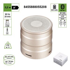altavoz-inalambrico-y-con-cable-microusb-dorado