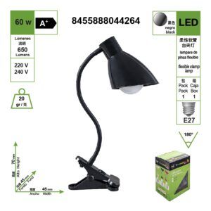 lampara-de-led-mesa-de-la-manguera-el-modelo-pinza-color-negro