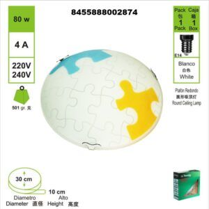 plafon-blanco-puzzle-con-detalle-en-azul-y-amarillo-e14-