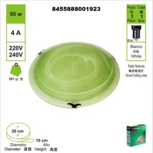 plafon-verde-e14-